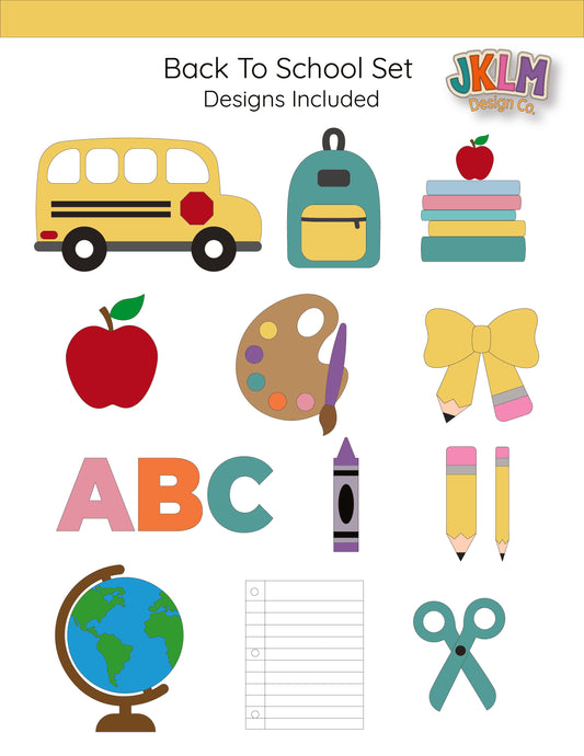 Back To School Set - Digital Download