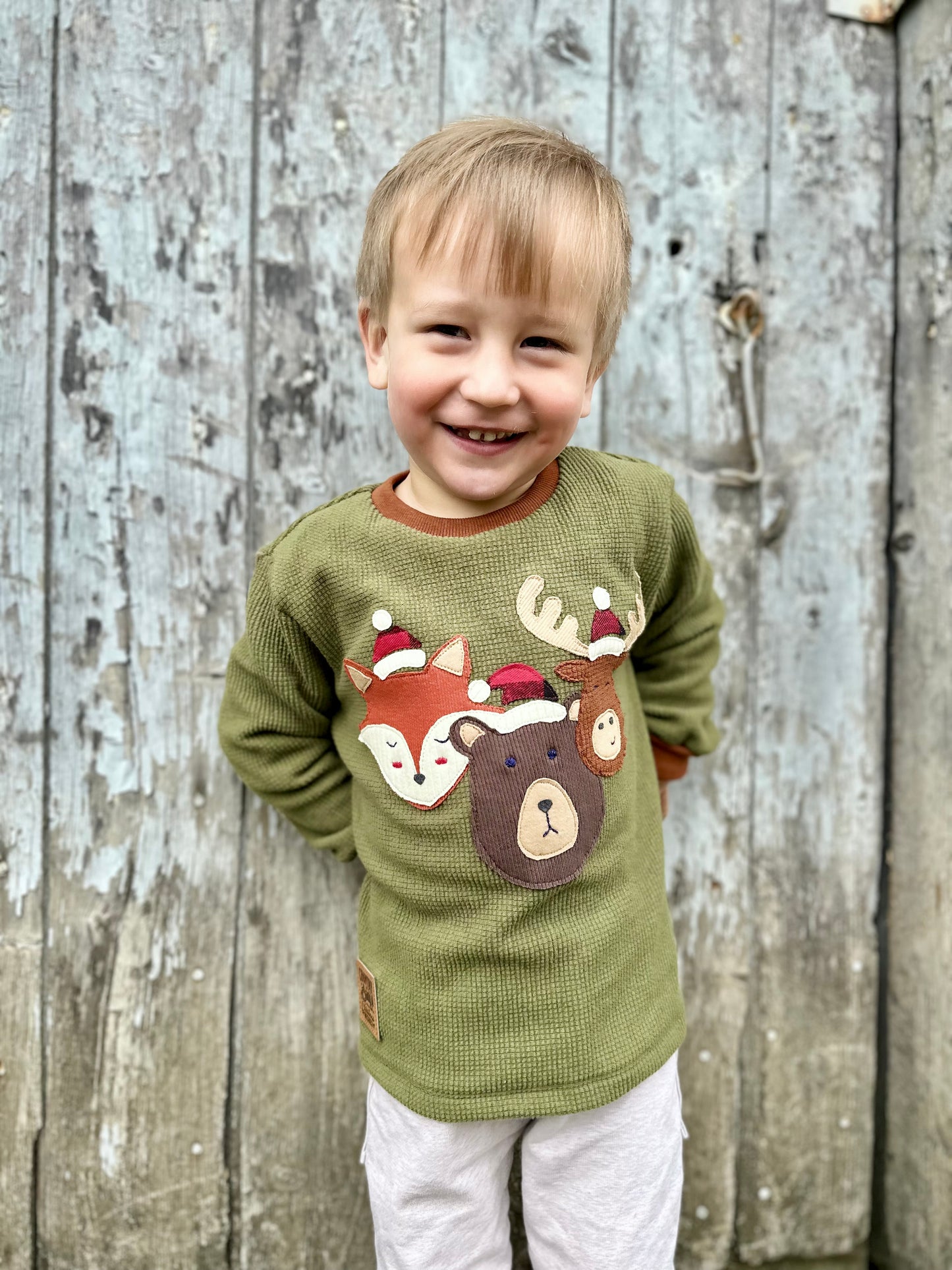 Winter Cabin Appliqué Set – Digital Download