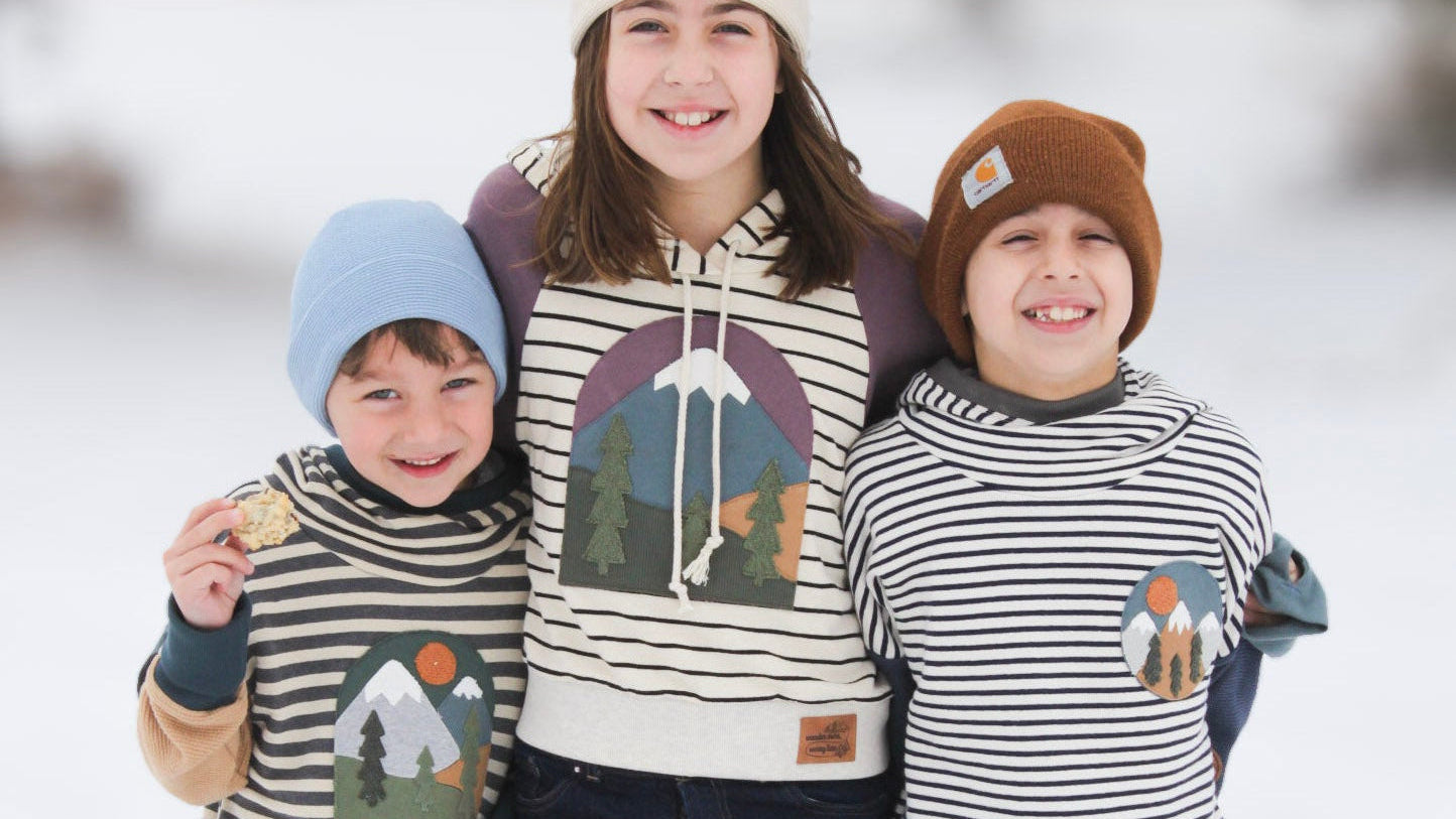 Mountain Scene Appliqué – Digital Download