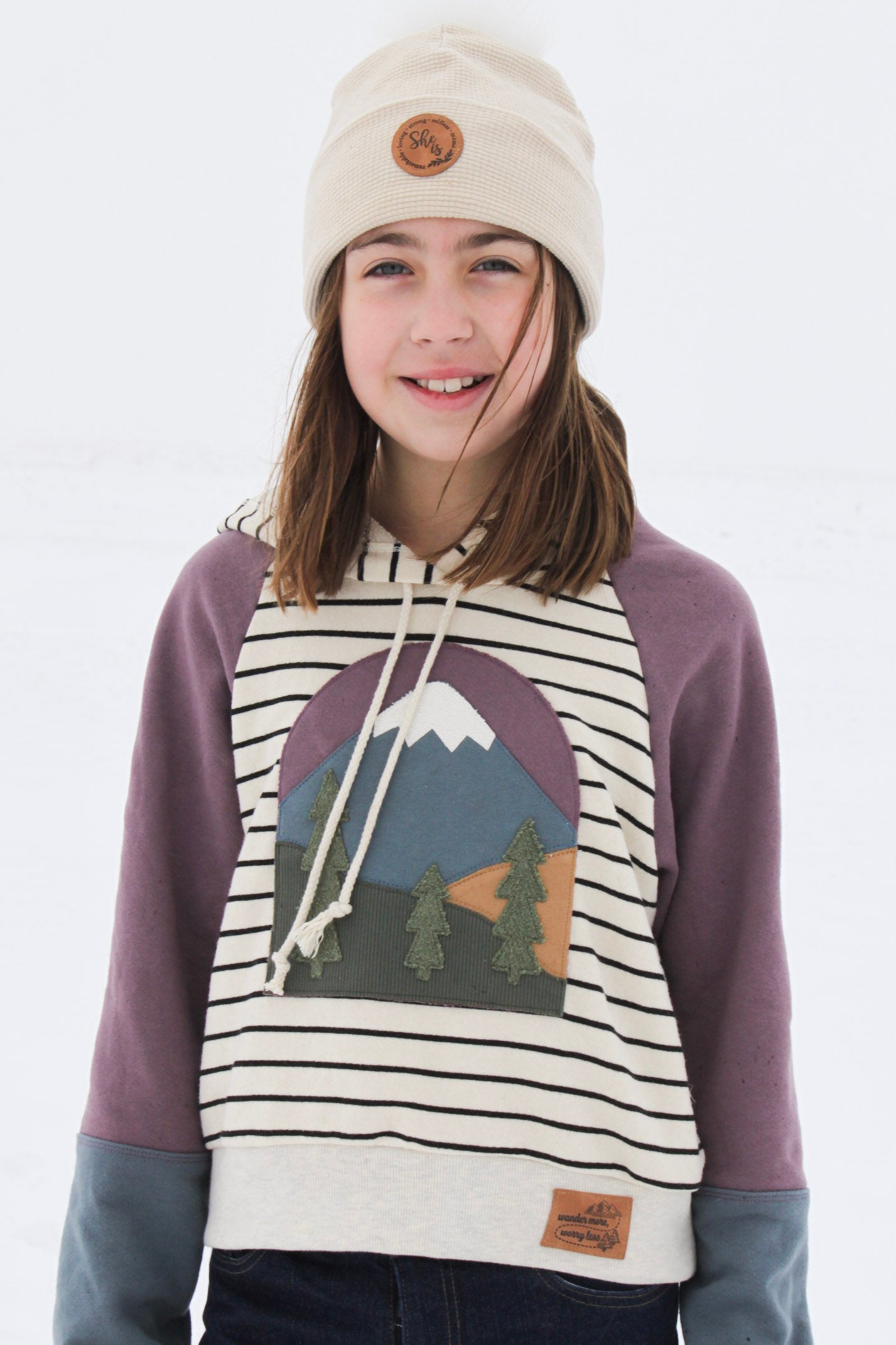 Mountain Scene Appliqué – Digital Download