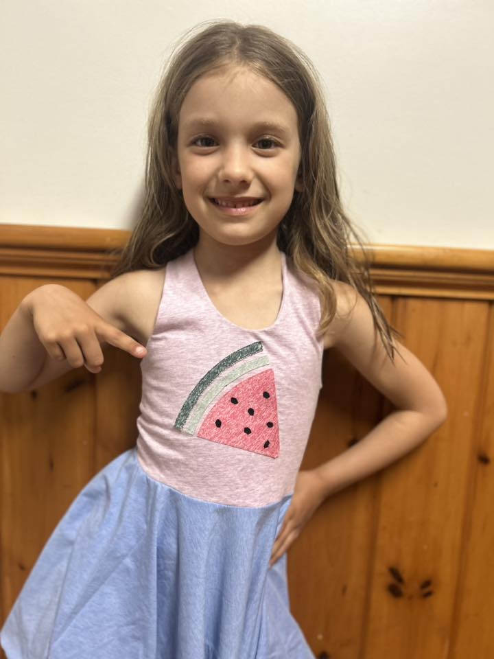 Watermelon Appliqué Digital Download