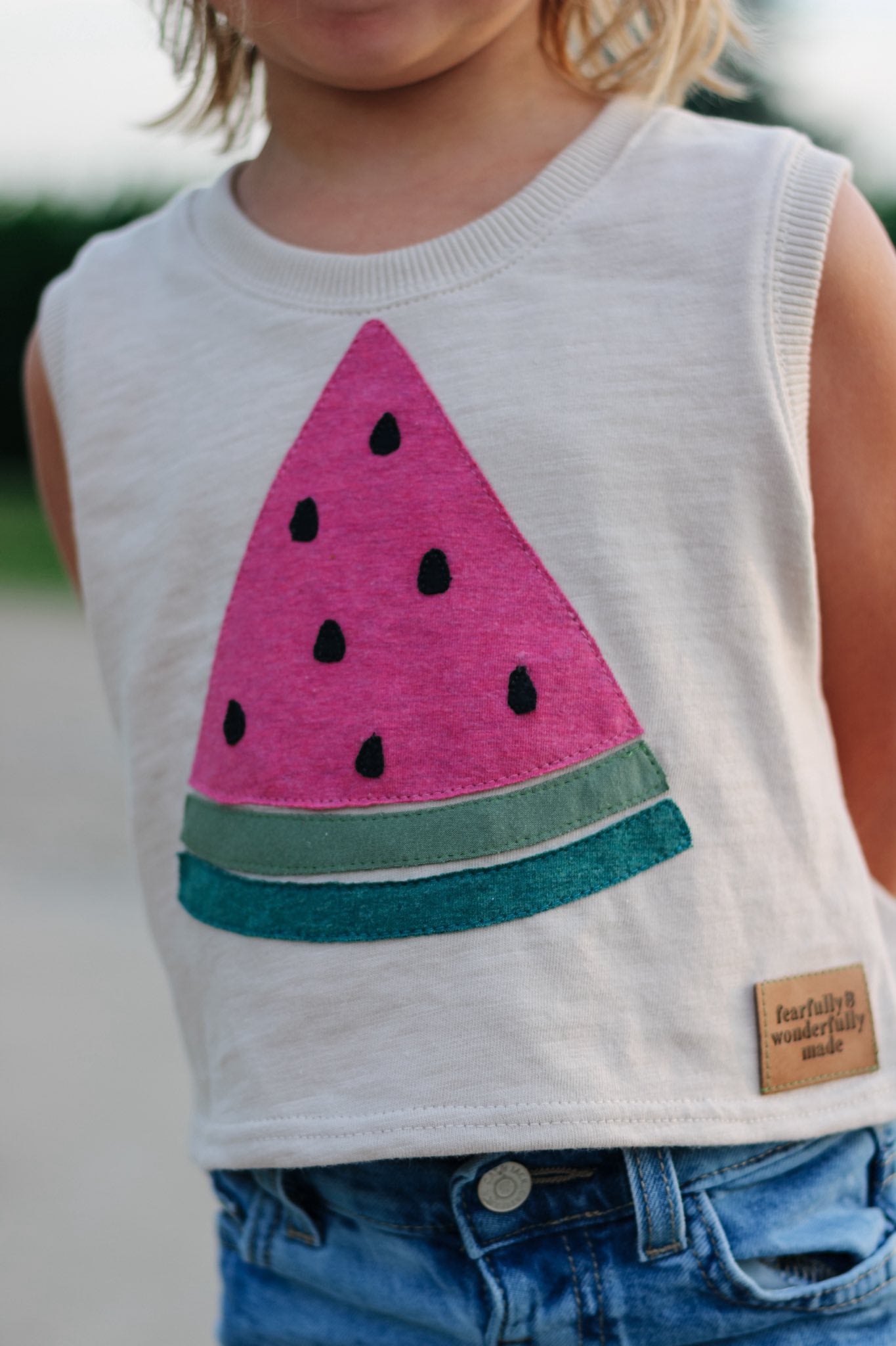 Watermelon Appliqué Digital Download