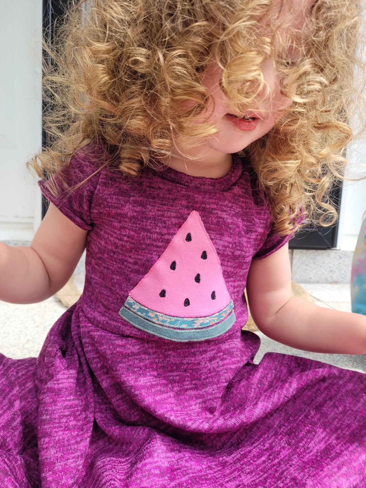 Watermelon Appliqué Digital Download