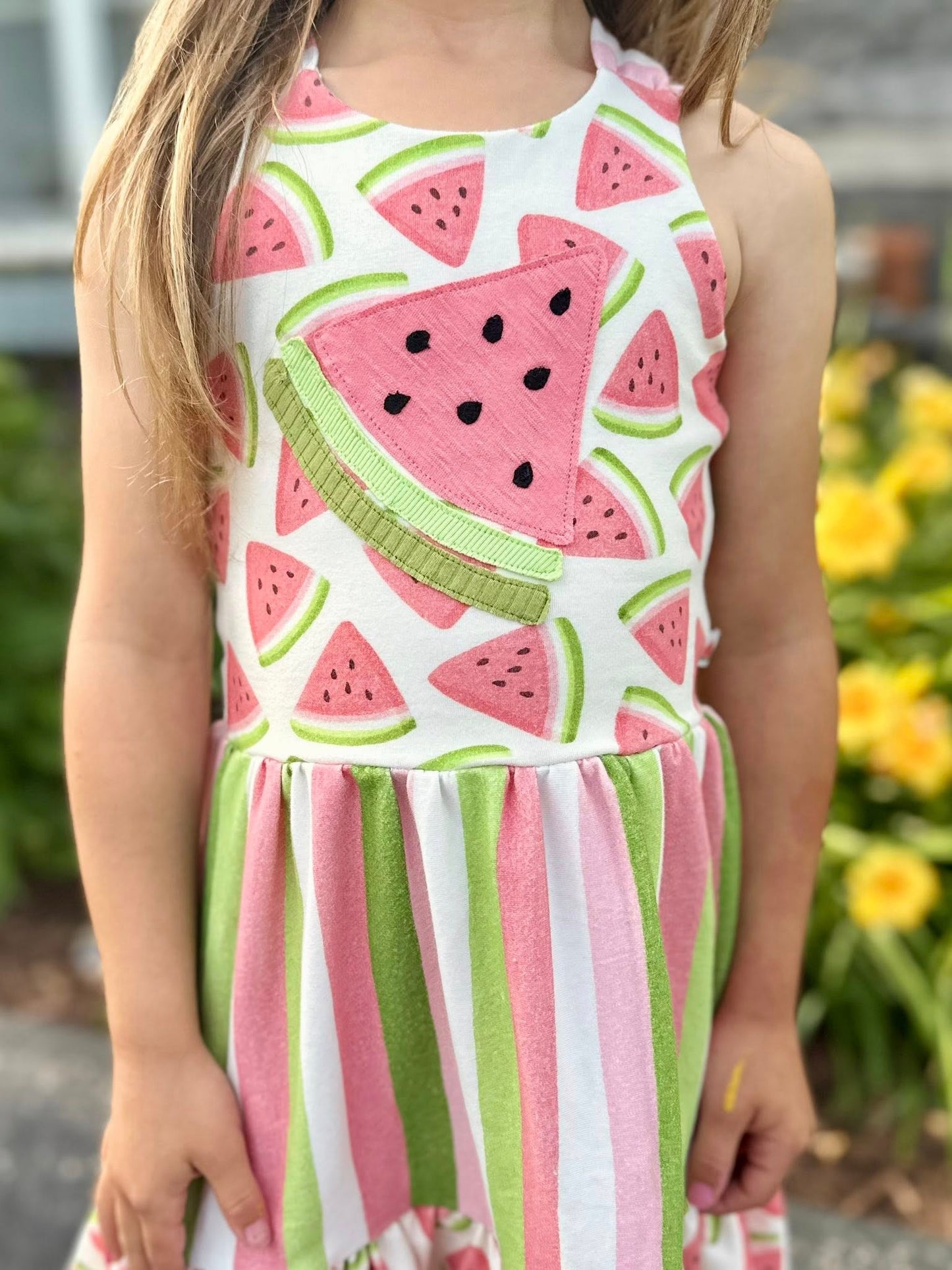 Watermelon Appliqué Digital Download