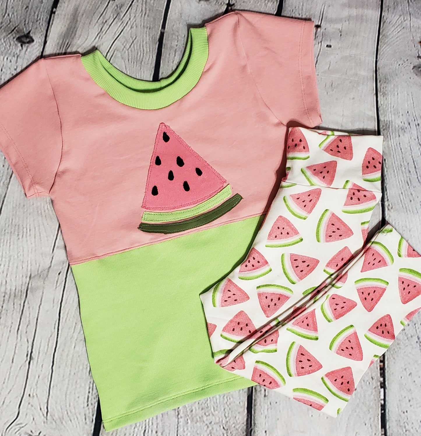 Watermelon Appliqué Digital Download