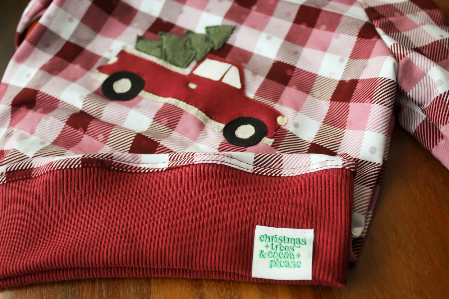 Winter Truck Appliqué Set – Digital Download