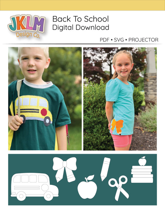 Back To School Set - Digital Download