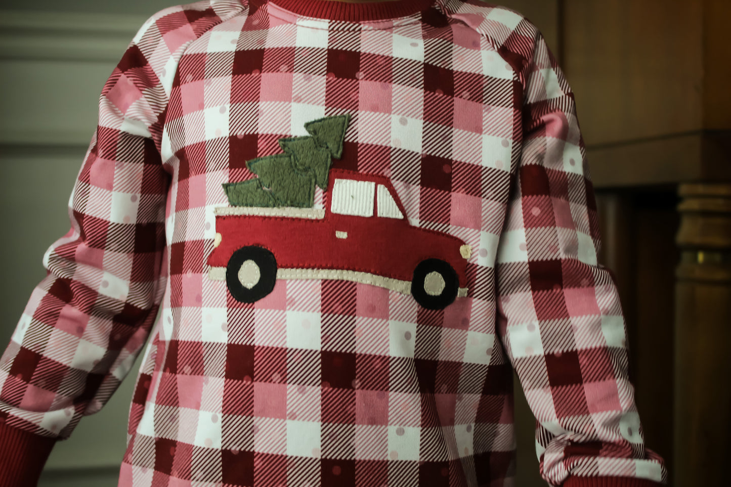 Winter Truck Appliqué Set – Digital Download
