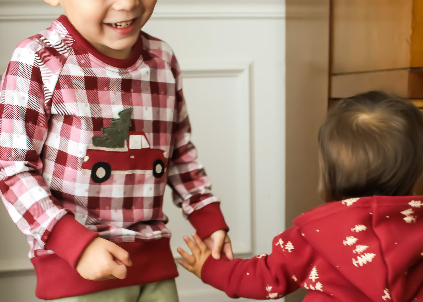 Winter Truck Appliqué Set – Digital Download