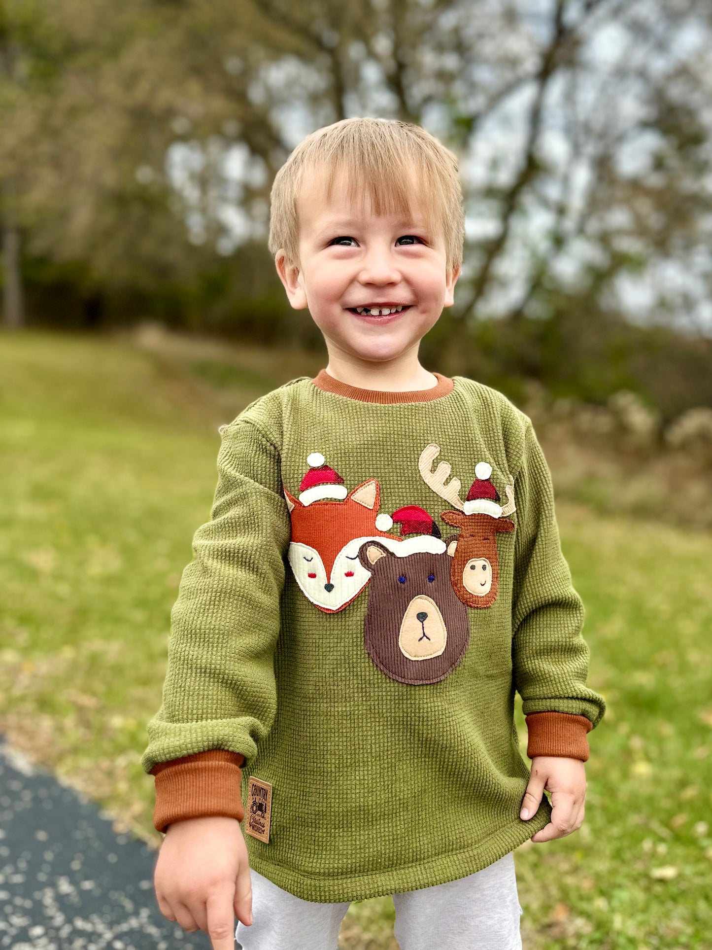 Winter Cabin Appliqué Set – Digital Download