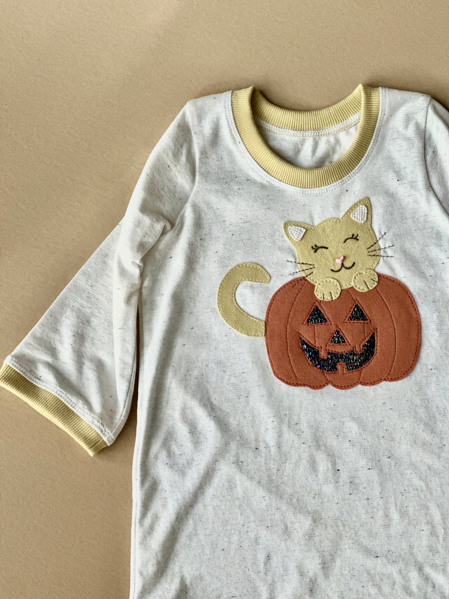 Cats & Pumpkin Applique Set Digital Download
