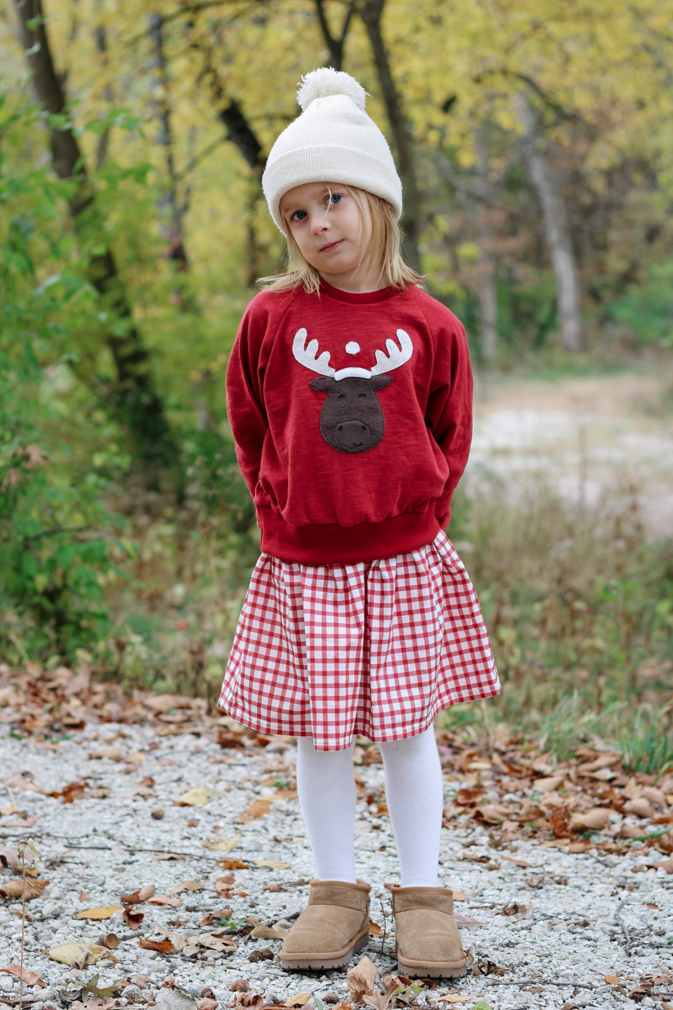 Winter Cabin Appliqué Set – Digital Download