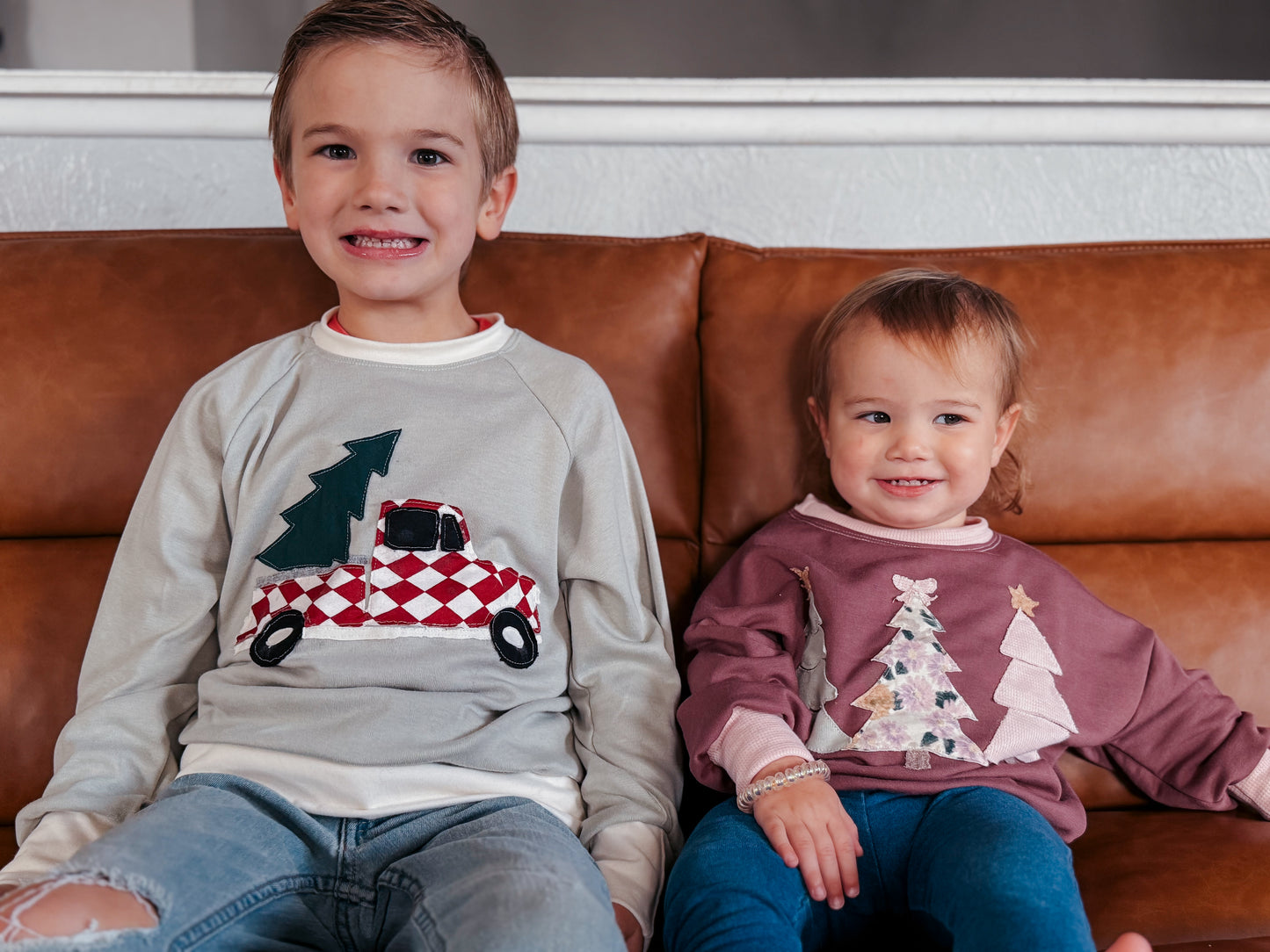 Winter Truck Appliqué Set – Digital Download