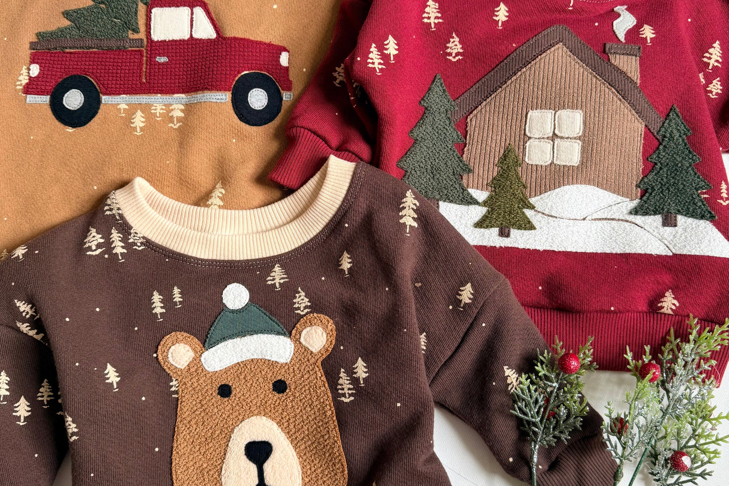 Winter Cabin Appliqué Set – Digital Download