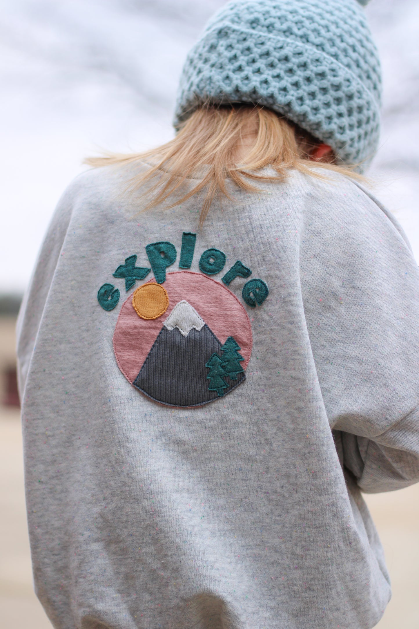 Mountain Scene Appliqué – Digital Download