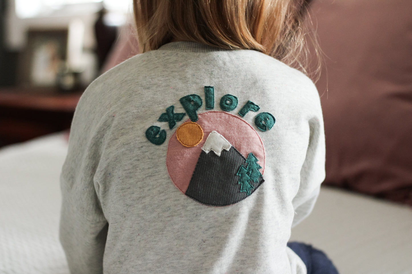 Mountain Scene Appliqué – Digital Download