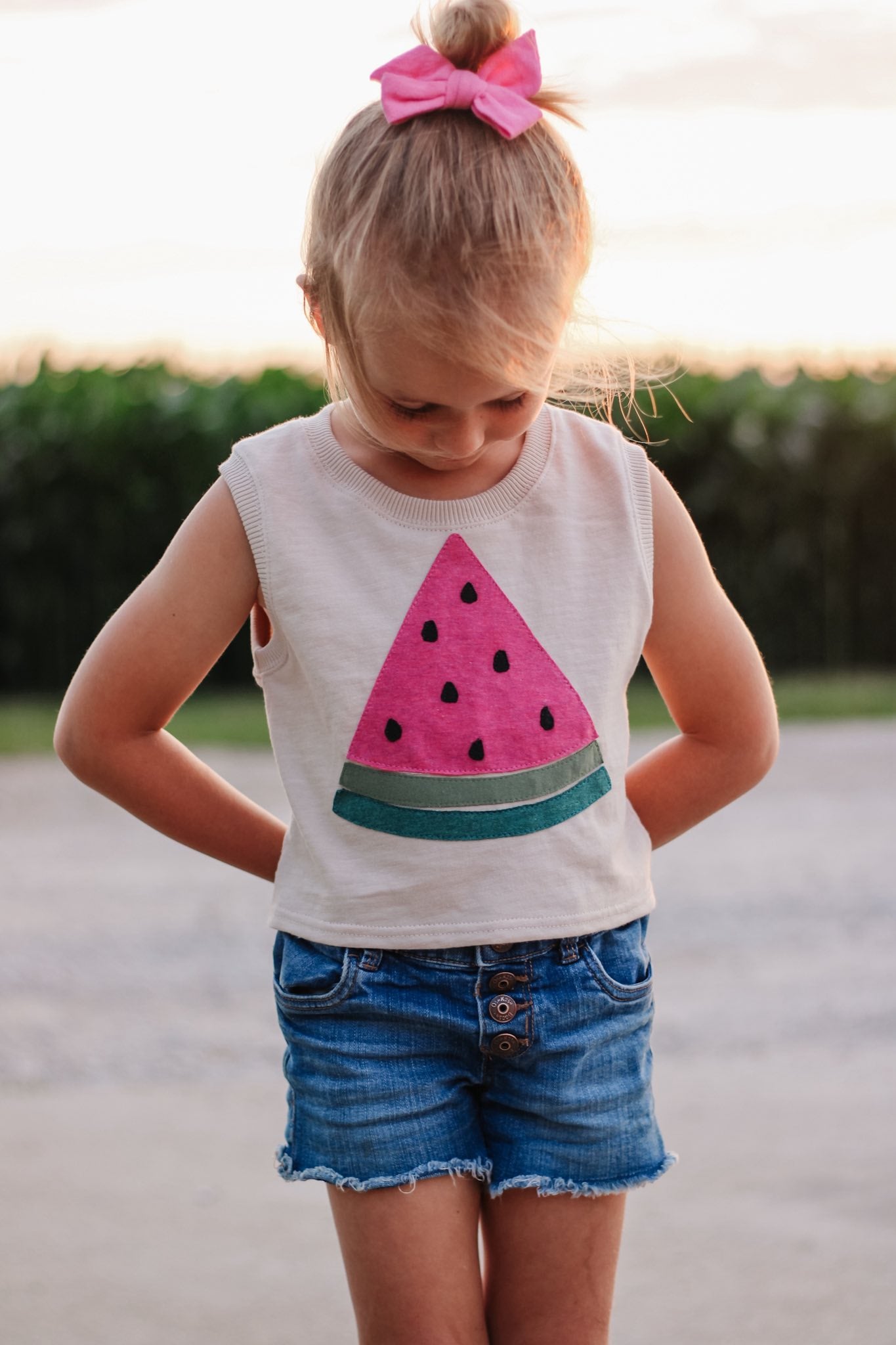 Watermelon Appliqué Digital Download